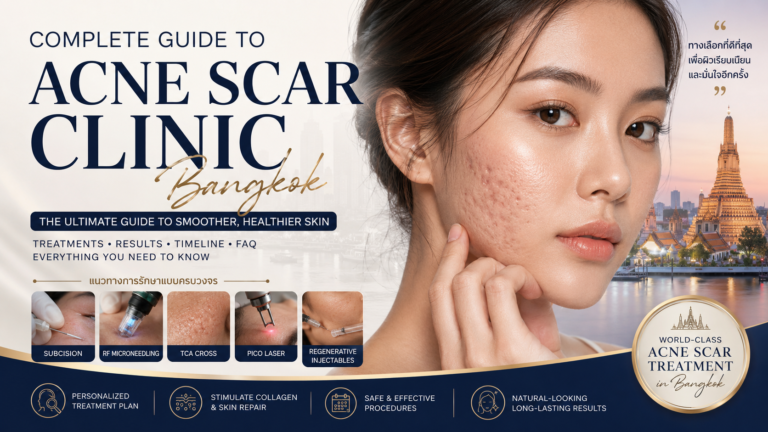 Acne Scar Clinic in Bangkok:The Complete Guide to Acne Scar Treatment