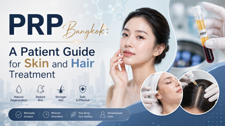 PRP Bangkok: A Patient Guide for Skin and Hair Treatment